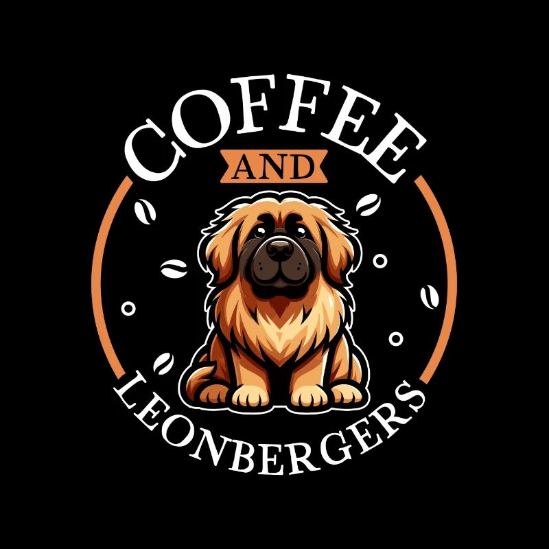 Café et Leonberger