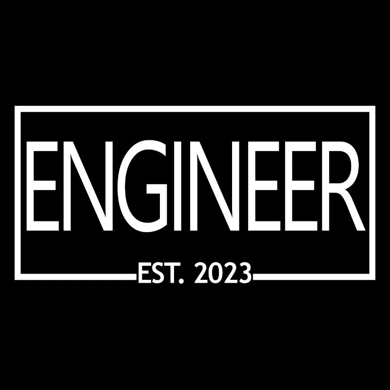 Engineer Est. 2023 Graduation Engineering Student