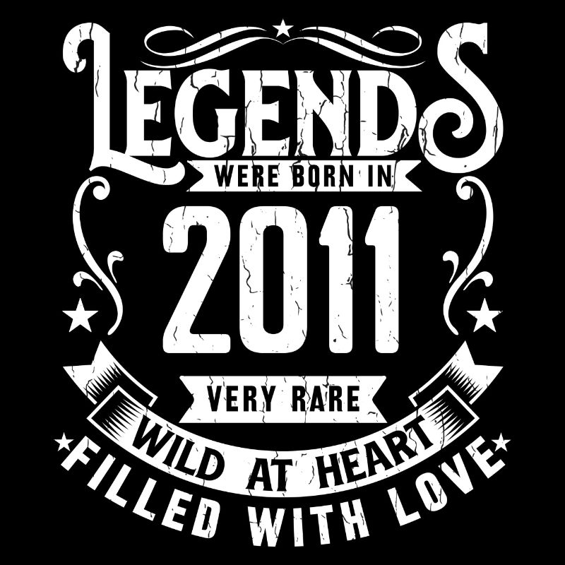 Legendär seit 2011 geboren 2011 Geschenk 2011