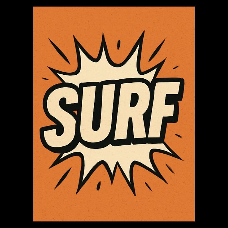 Surf-Comic Explosion Design
