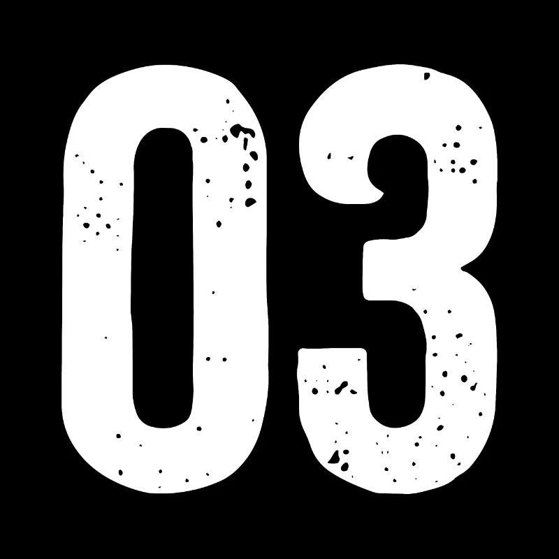 03 Numéros Blanc
