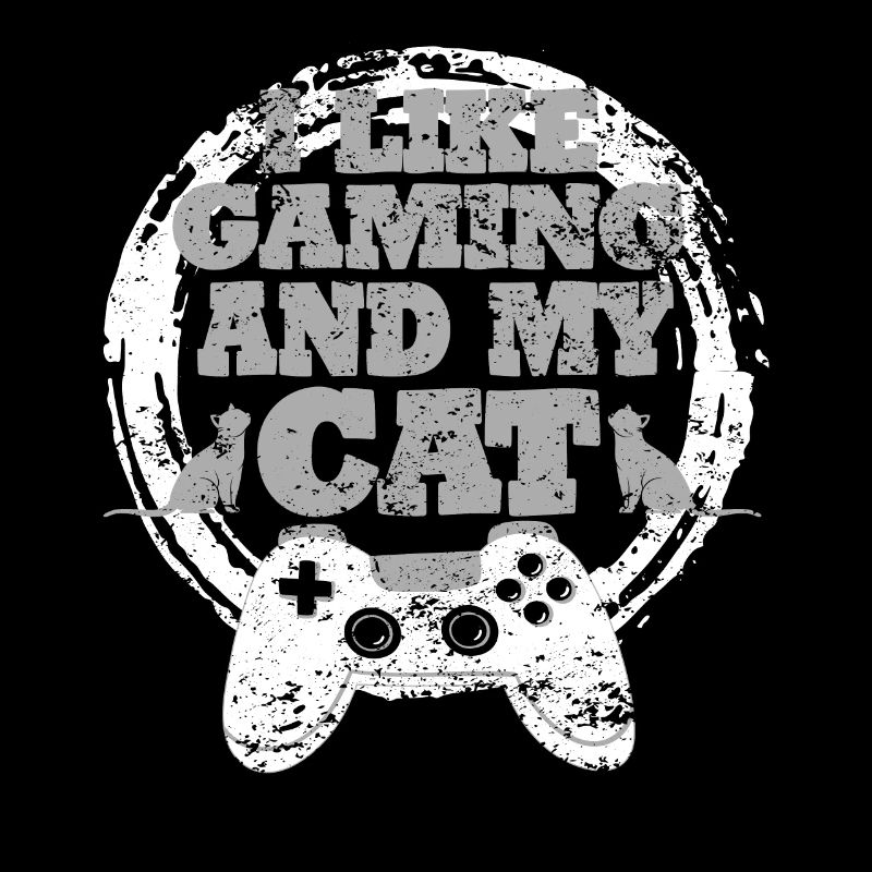 Gaming Katze Cat Geschenkidee