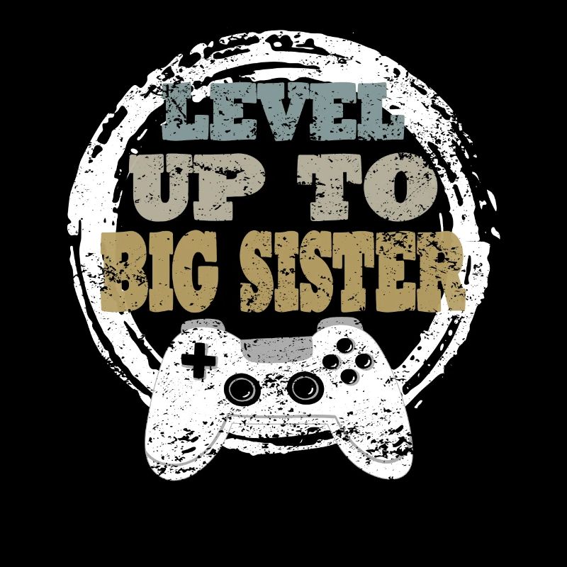 Schwester Gaming Retro Geschenkidee