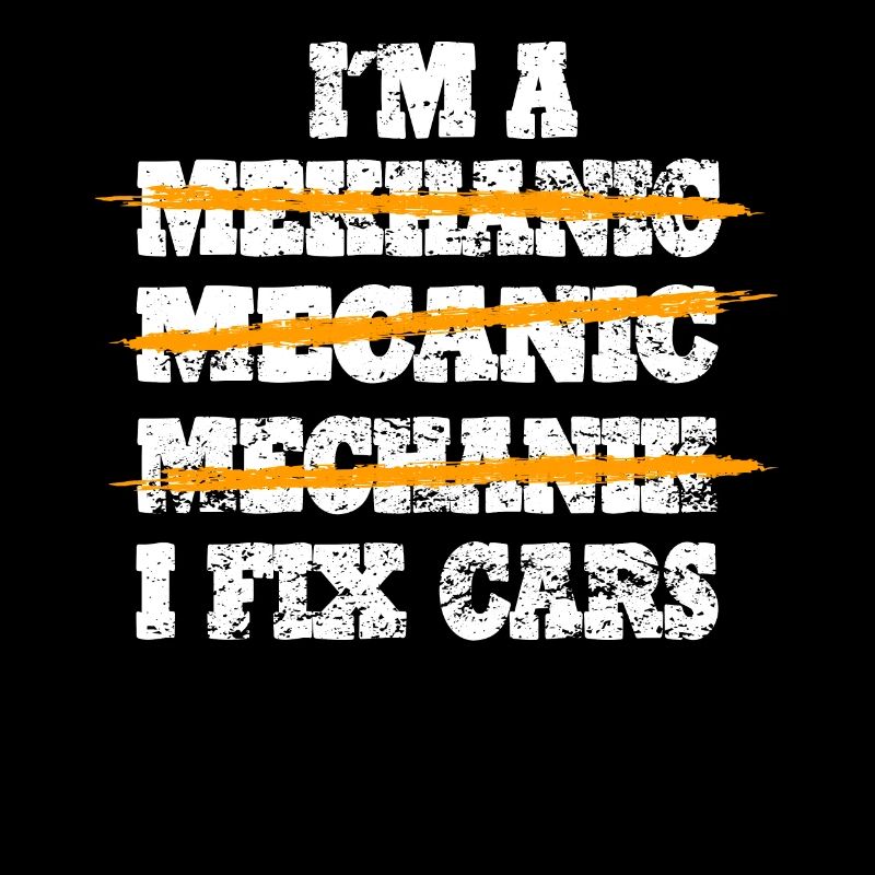 Mechaniker KFZ Auto Geschenkidee