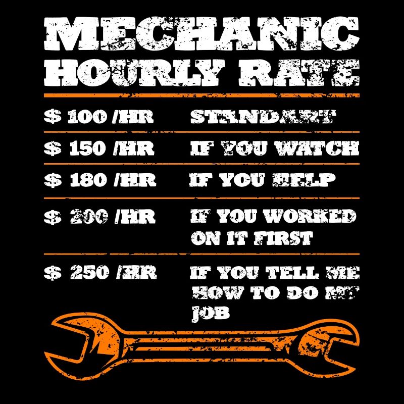 Mechaniker KFZ Auto Geschenkidee