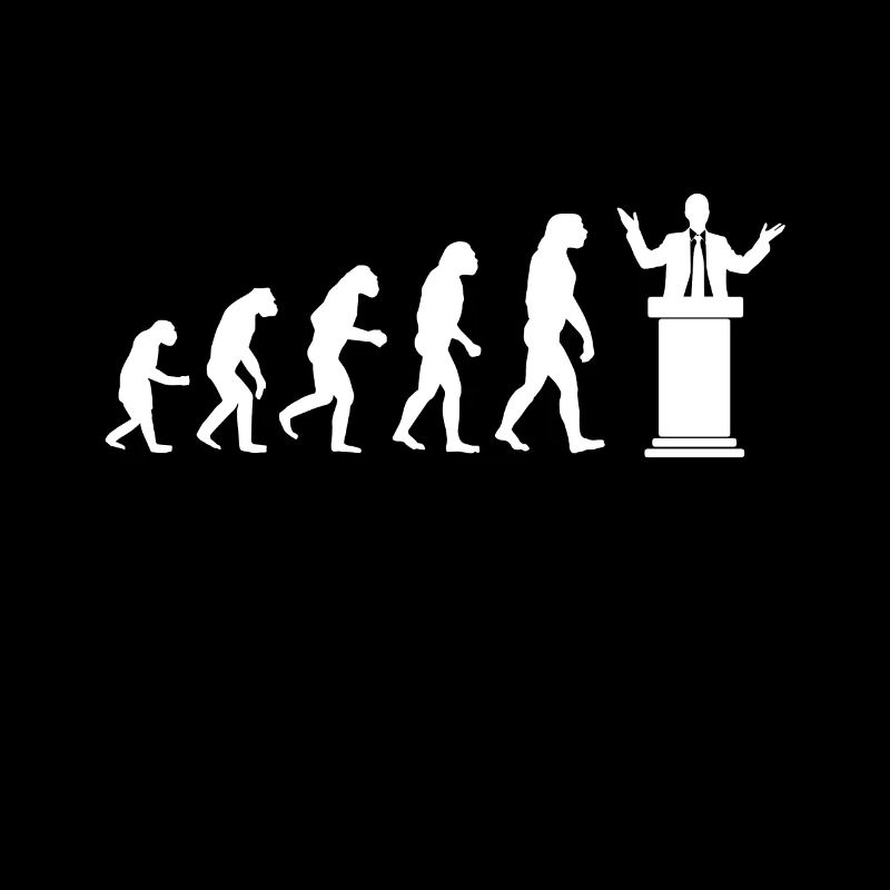 Rechtsanwalt - Evolution - Geschenk - Richter