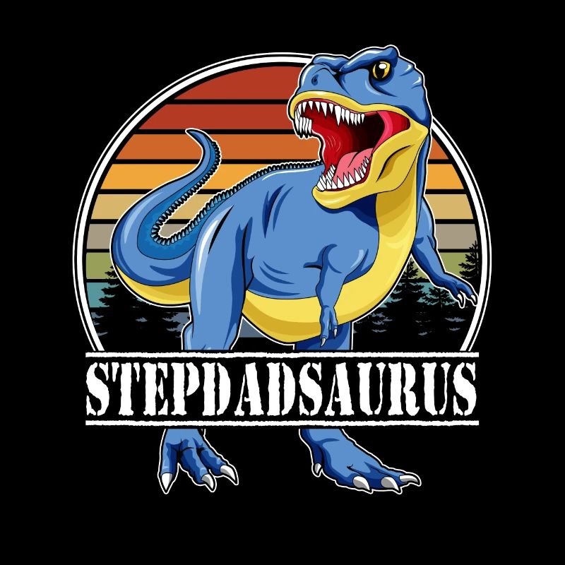 Dinosaurier-Familie - Stepdadsaurus