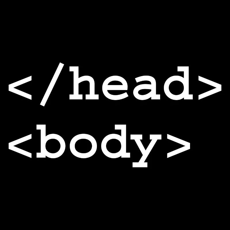 Head Body HTML Tag Front-End Web Developer
