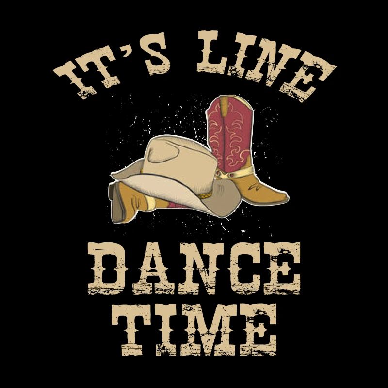 Linedance Country Spruch Linedance Dance Geschenk