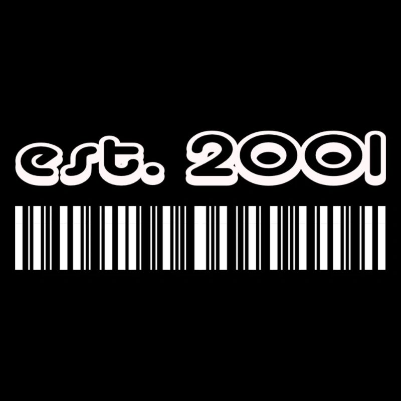 Barcode established 2001, born 2001