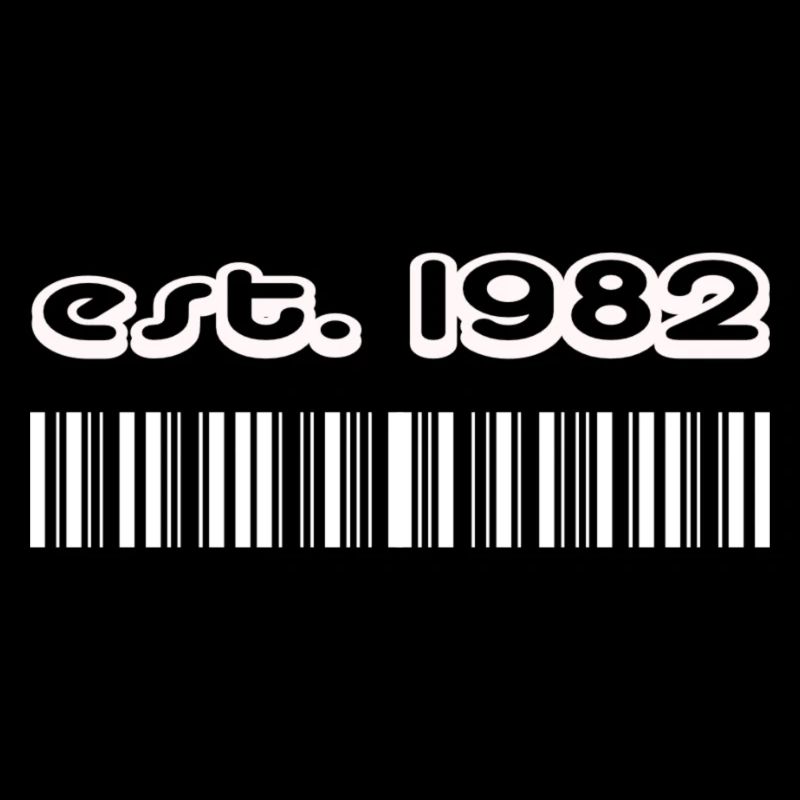 Barcode Established 1982, geboren 1982