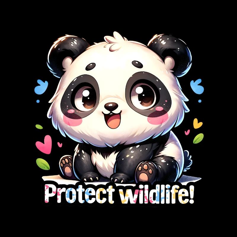 Protéger la faune Panda géant Jour de la Terre Amoureux du panda