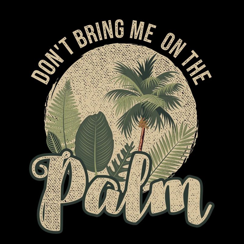 Denglisch. Dont bring me on the palm - Geschenk