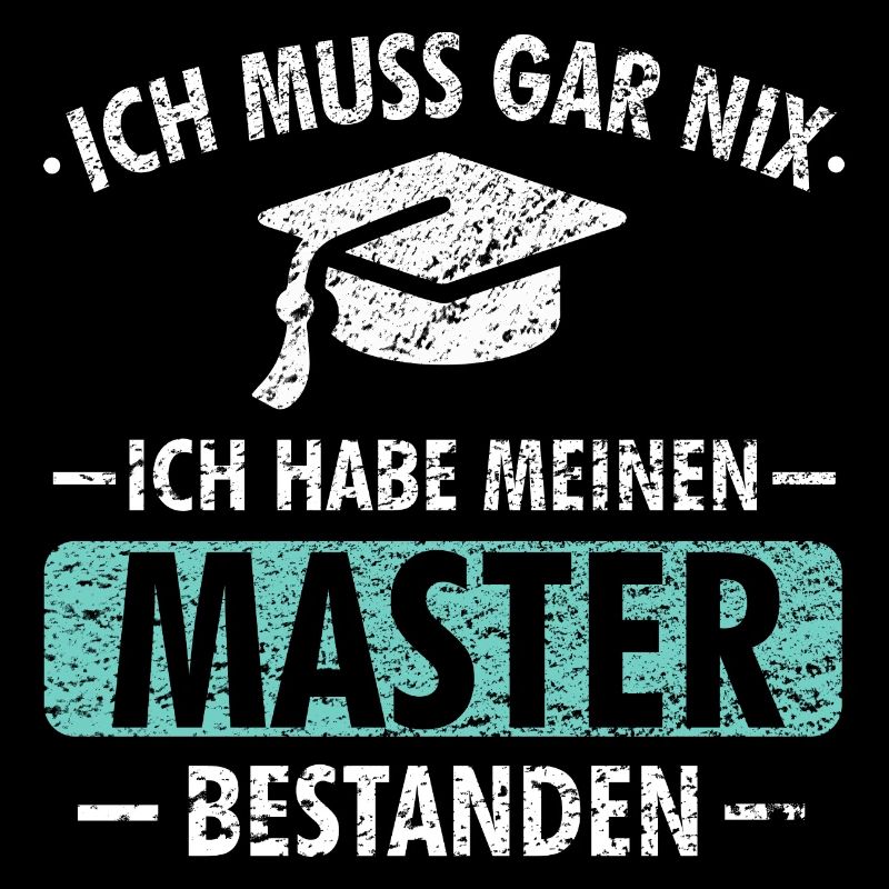 Master Studium Prüfung Abschluss Geschenk