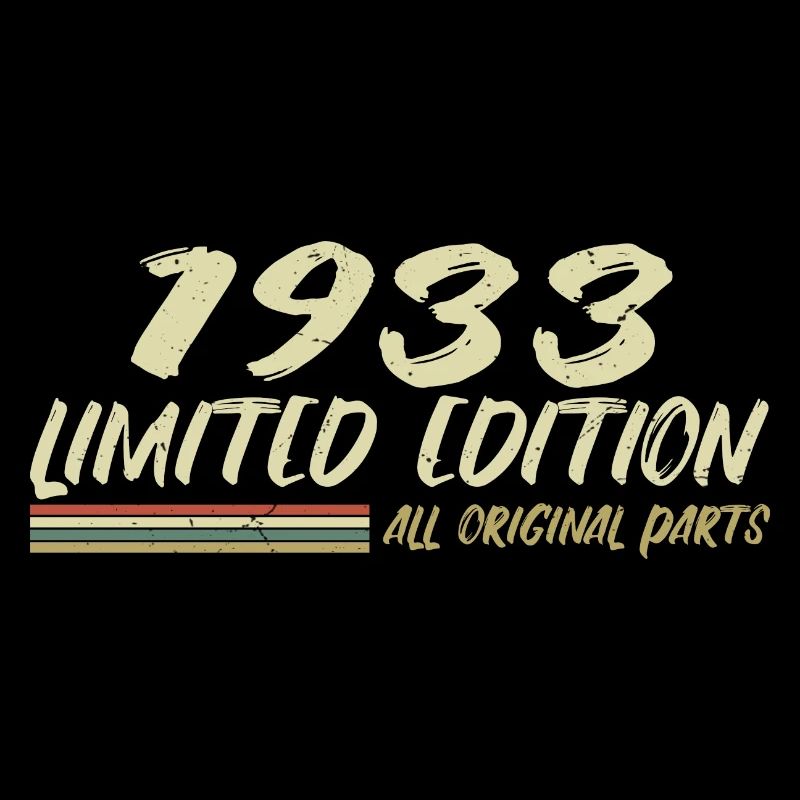 1933 Geburtstagsgeschenkidee 1933