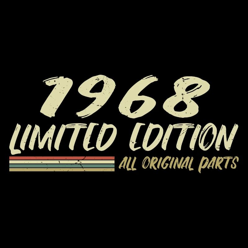 1968 Geburtstag Geschenkidee 1968