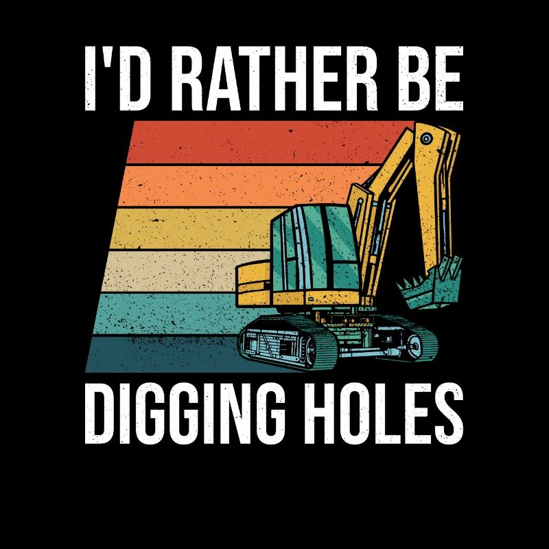 Bagger Baggerfahrer Baggern