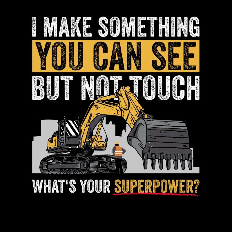 Baggern Baggerfahrer Bagger