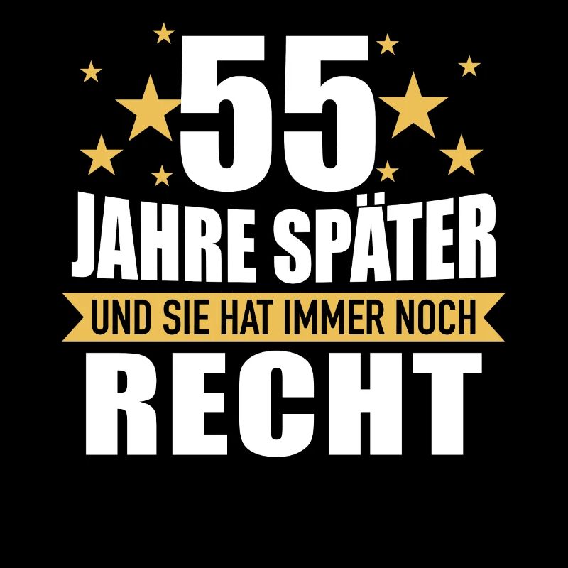 55 Hochzeitstag Jahrestag Ehemann Ehefrau