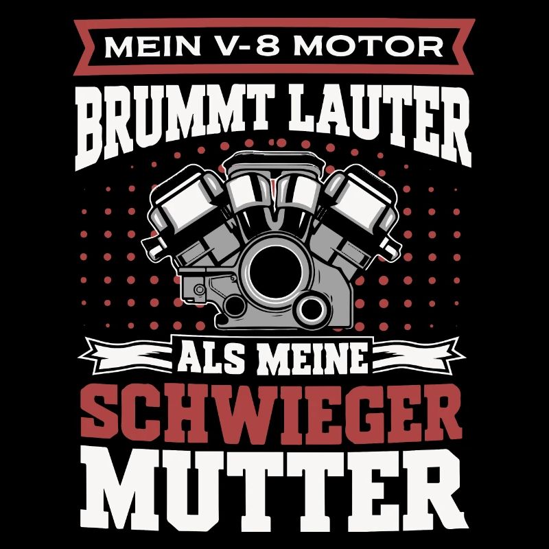 V8 Engine 8 Cylinder Displacement Car Tuning Tuner