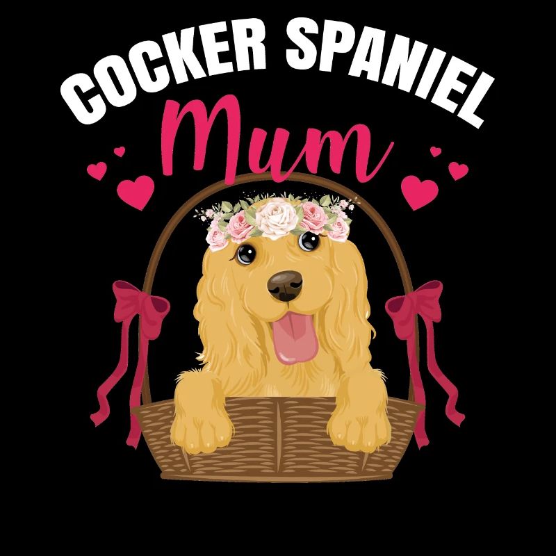 cocker spaniel mum gift idea for owners women fun