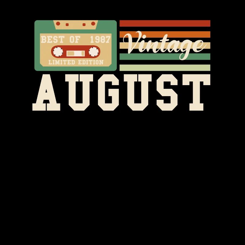 35th birthday August born 1987 Gift idea