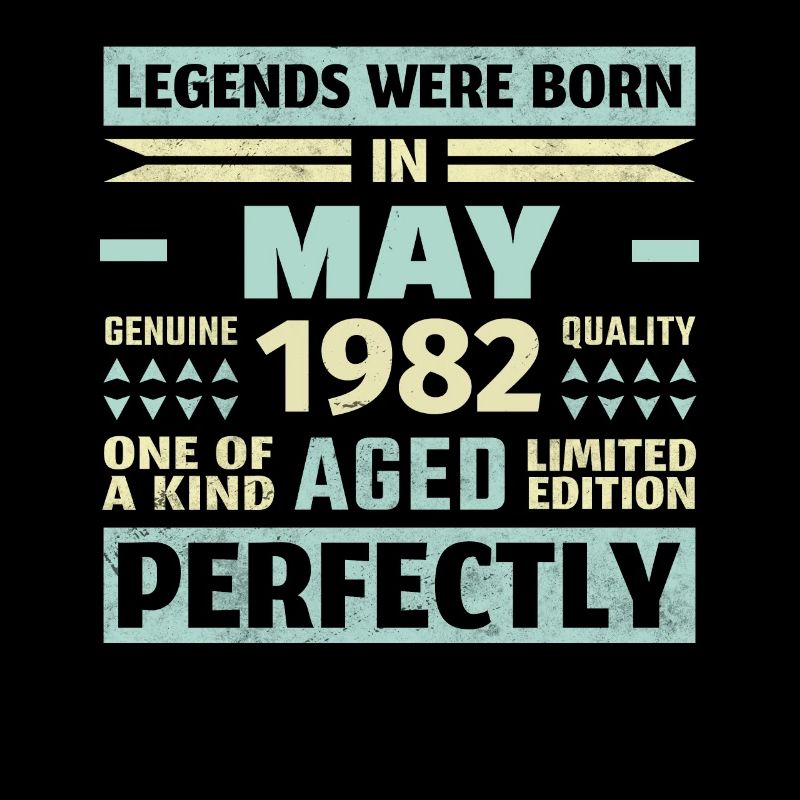 42e anniversaire mai Vintage 1982 idée cadeau