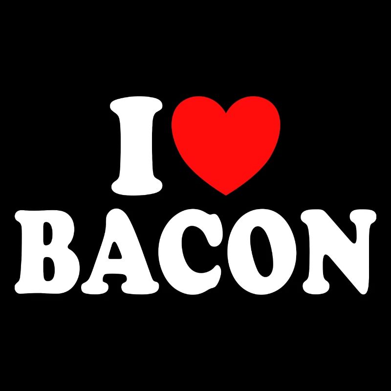 Ich liebe Speck Humor Fleisch Speck