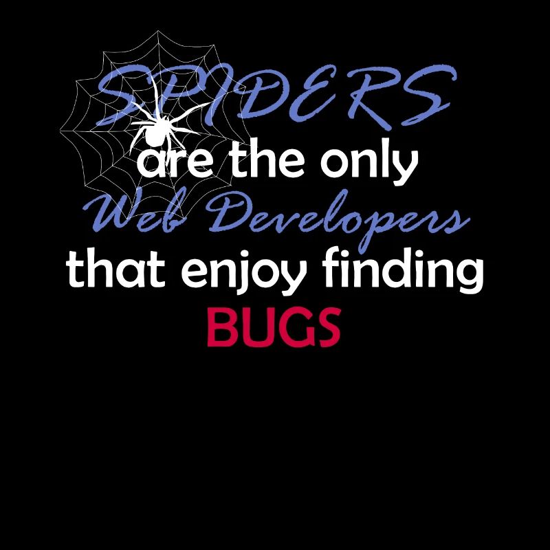 Web Developer Programmer Funny Spider Gifts