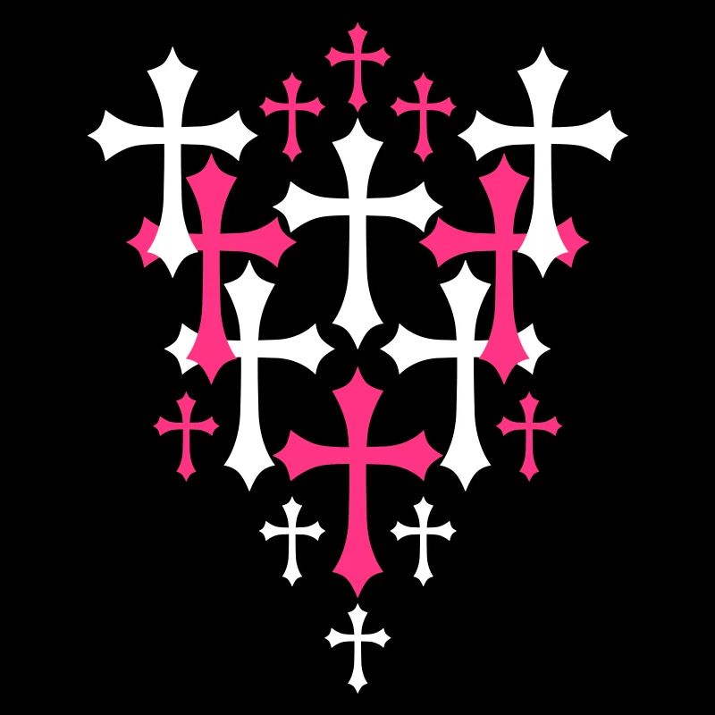 03 Muster Gothic Kreuze