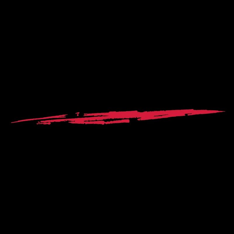 Red stripe | Stroke blood spatter