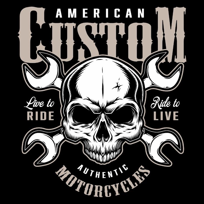 Custom Motorräder Biker