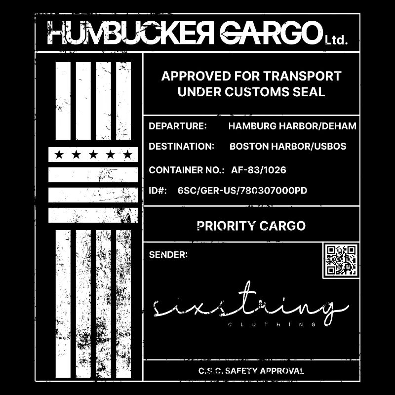 Étiquette d’expédition, blanche