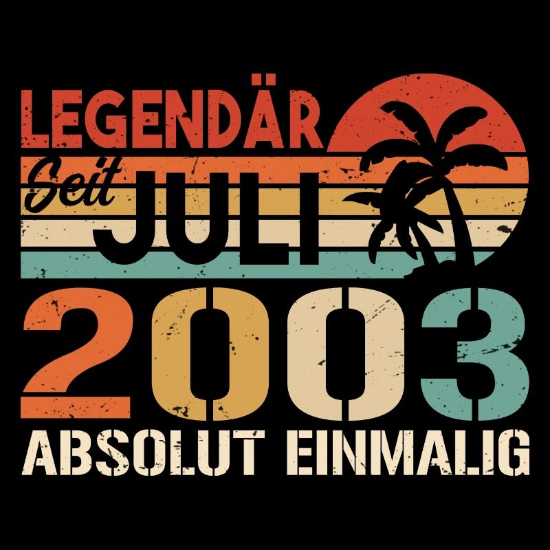 2003 Juli Geboren im Juli 2003