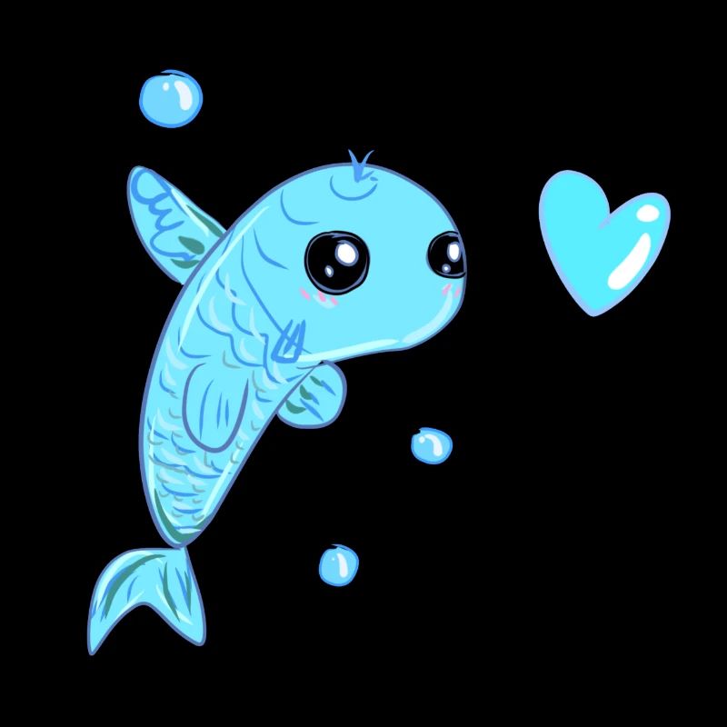 fisch meerestier liebe wasserliebe süß