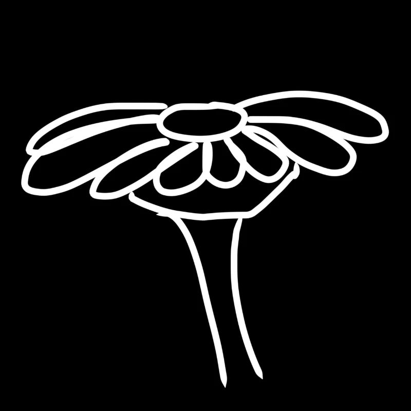 Page d’icône de fleur