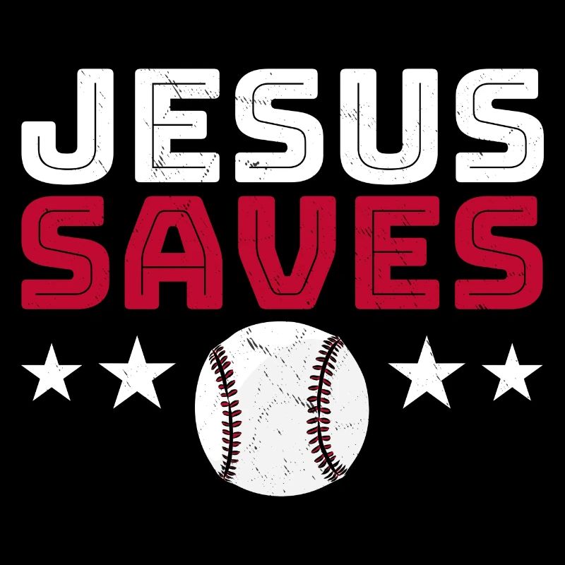 Jesus Baseball Humor Christlich