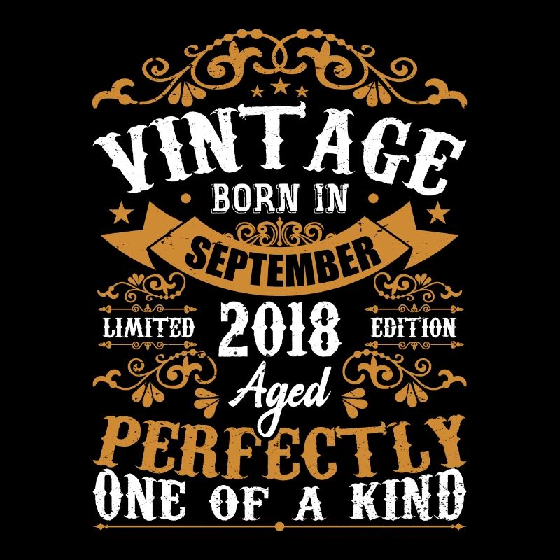 2018 September 2018 6. Geburtstagsgeschenk 2018