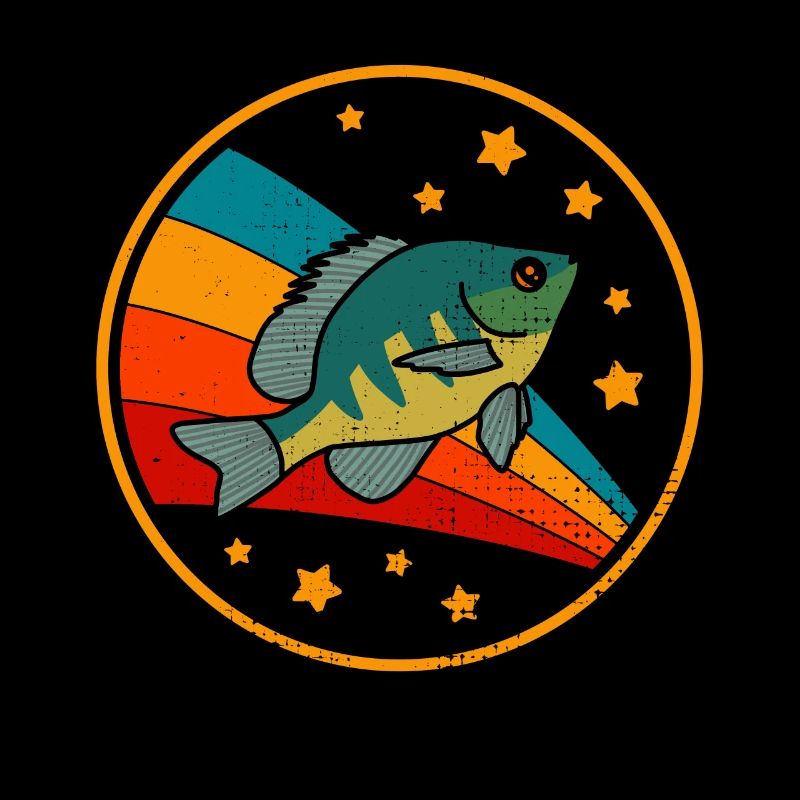 Poisson-lune dans l'espace pour les pêcheurs