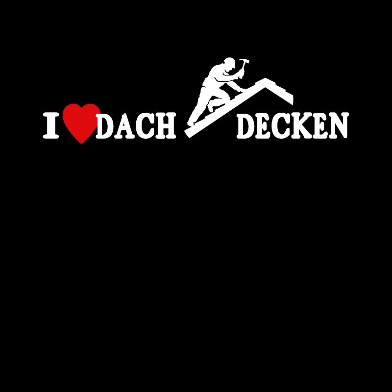Dachdecker Dachdecken Dach Decken