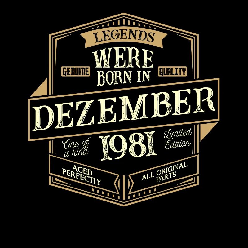 December 1981 Birthday Man