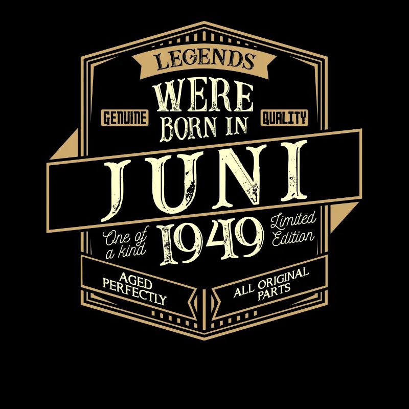 Juni 1949 Geburtstag Mann