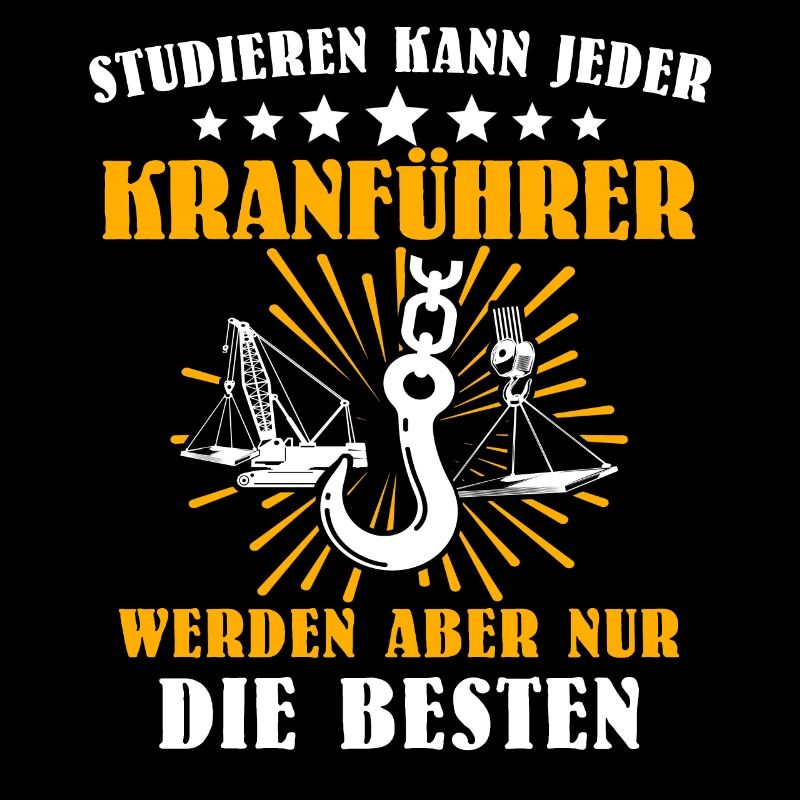 Kranführer Kran Bauarbeiter Kranfahrer