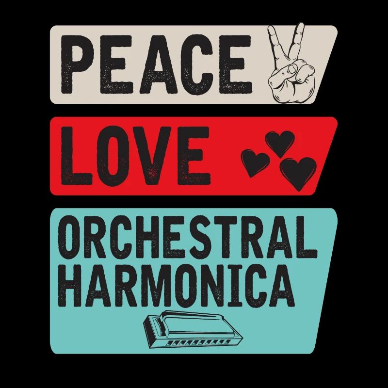 Peace Love Orchestral Harmonica Music