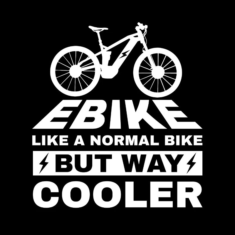 EBike comme un vélo normal mais beaucoup plus cool