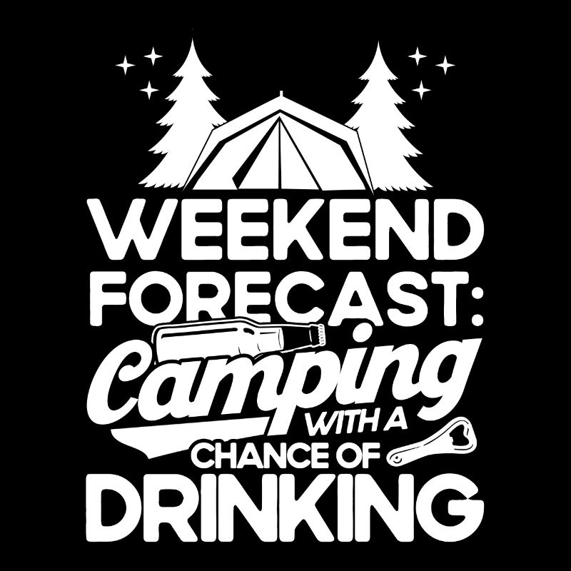Camping Gift Drôle de dicton pour les campeurs