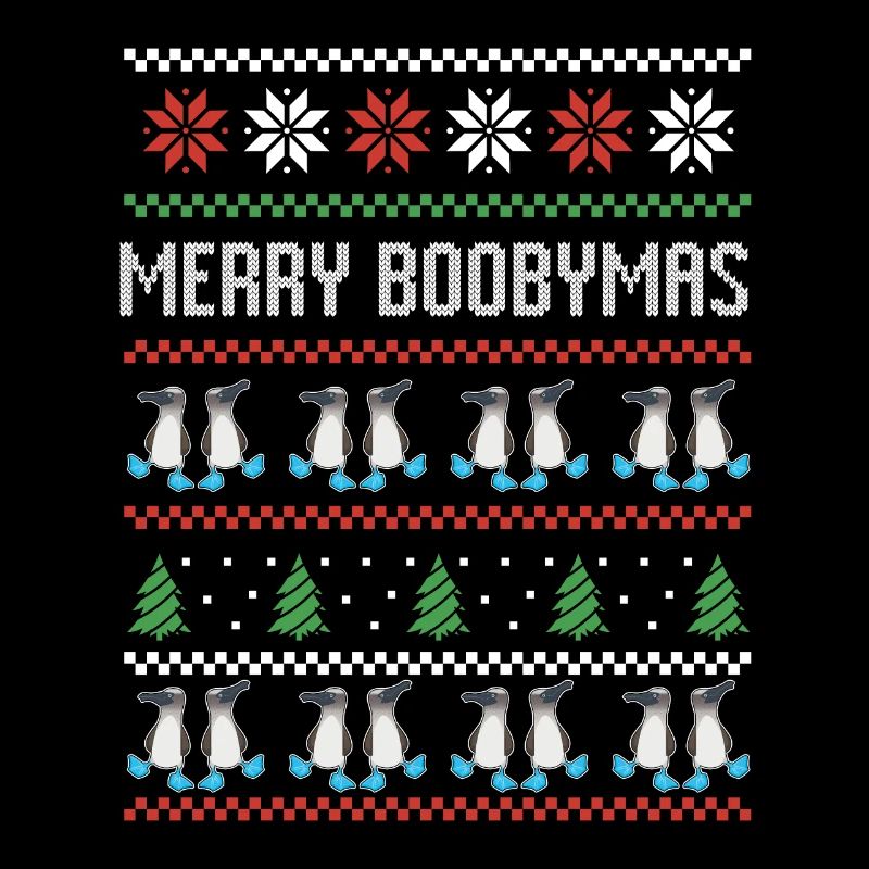 Blaufuß Tölpel Vogel Hässlicher Weihnachtspullover