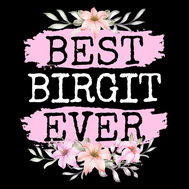 Birgit Geschenk Name Geburtstag