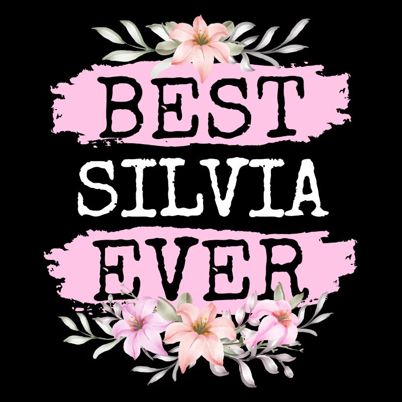 Silvia Geschenk Name Geburtstag