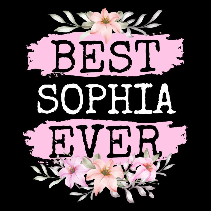 Sophia Geschenk Name Geburtstag